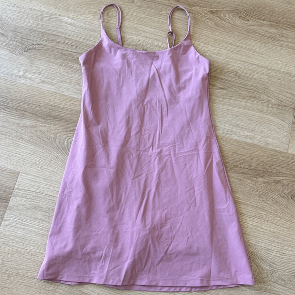 Abercrombie & Fitch NWOT Dusty Rose Pink Traveler Dress XS - Picture 2 of 12